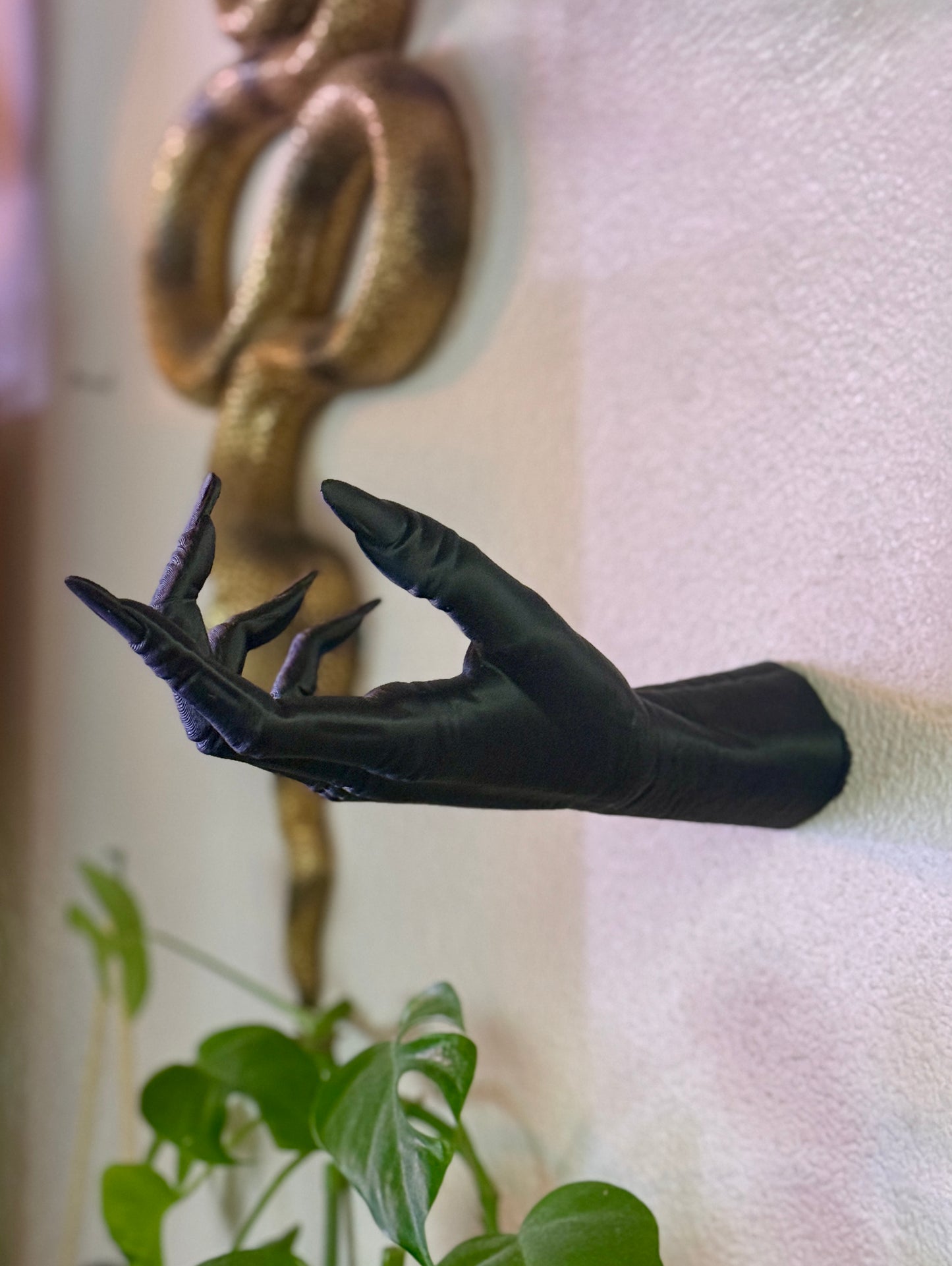 Wall hanging witch hand