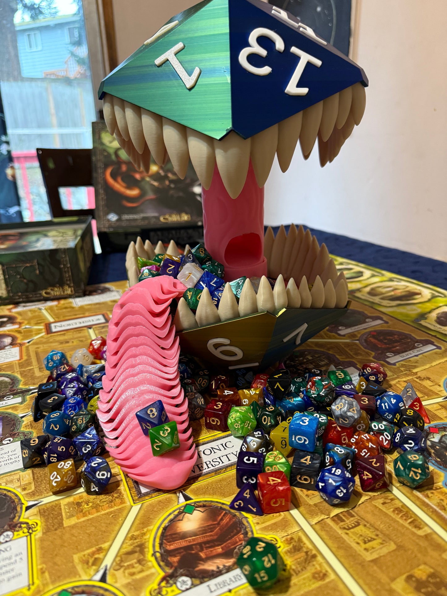 Custom Mimic Dice Tower