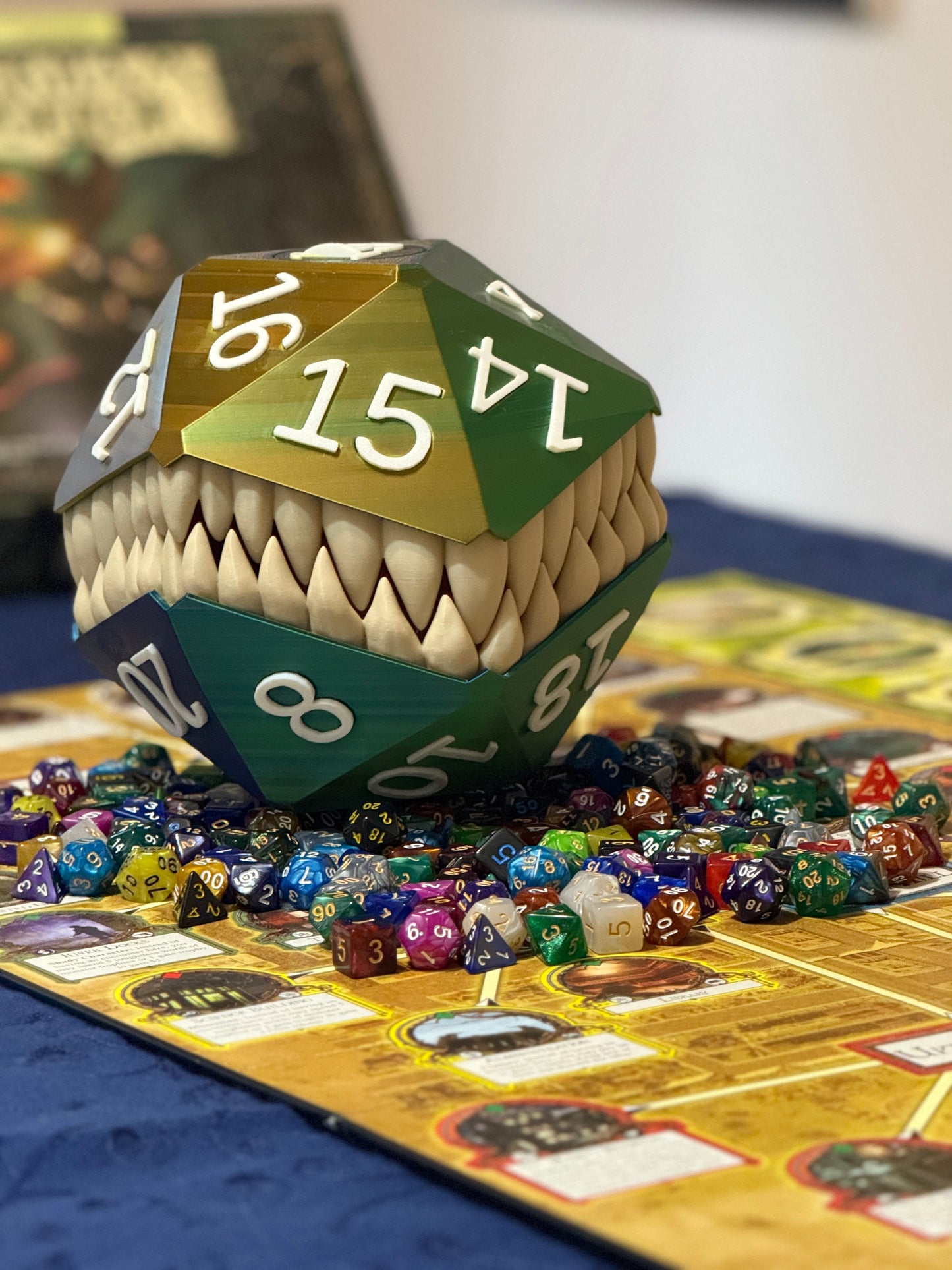 Custom Mimic Dice Tower